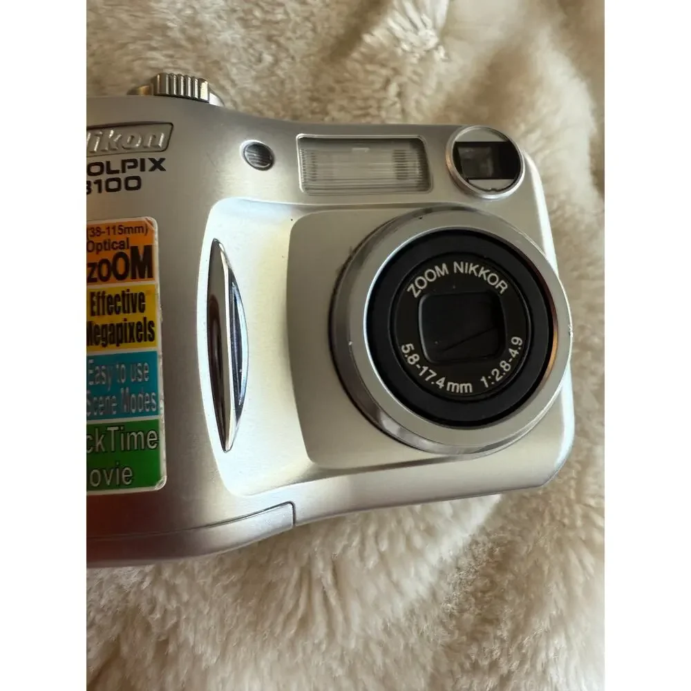 Nikon Coolpix 3100 3x zoom quick time movie -‎ TESTED